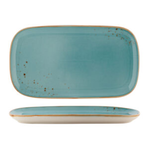 NG4503-26BL - FYNBOS - ATLANTIC BLUE - RECTANGULAR PLATE - 25.5CM X 14.5CM (6)