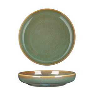 NG4509-25GR - FYNBOS - ALOE GREEN - ROUND DEEP COUPE PLATE - 25.5CM X 4.5CM (3)