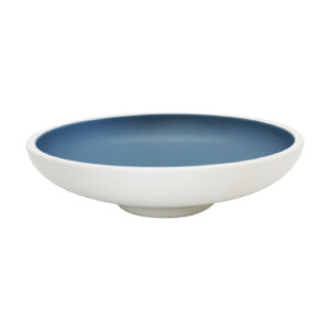 PBR0161 - PLATTER BOWL ROUND 30CM - SMOKE BLUE